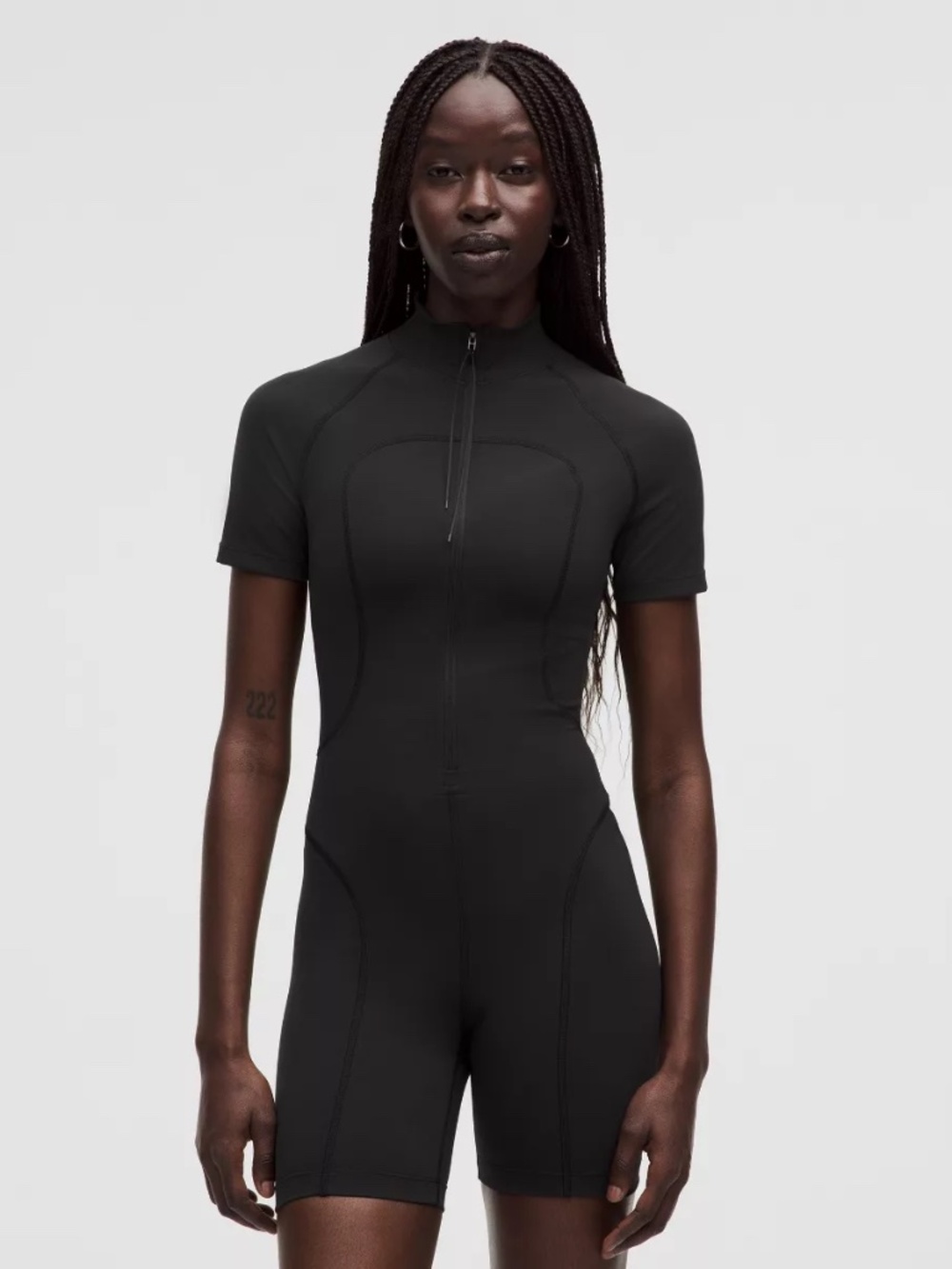 Lululemon Everlux Front-Zip Bodysuit 6" SLNSH Collection